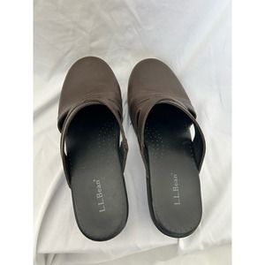 L. L. Bean Slip On Brown Loafers Size 39 US 8.5